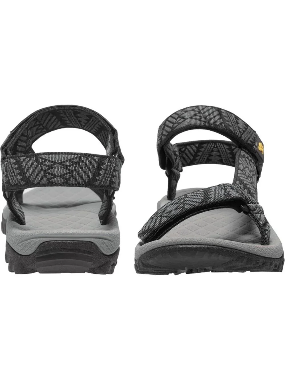 Men's Black Grey Comfortable Athletic Hiking Sport Sandals Outdoor Beach Shoes